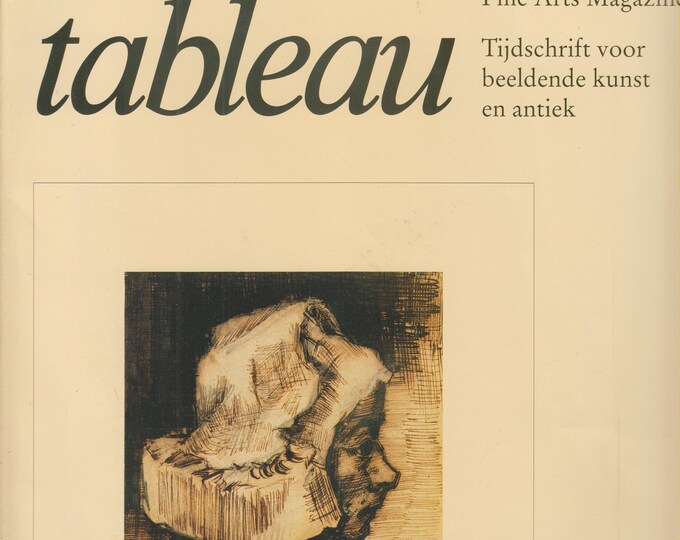 Tableau September 1990 Fine Arts Magazine Tijdschrift Voor Beeldende Kunst En Antiek  (Magazine: Fine Art  in  Dutch)  1990