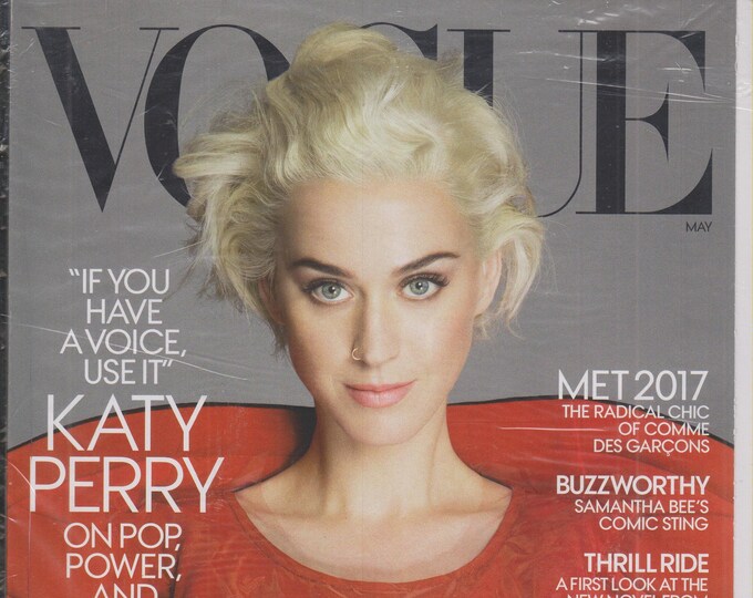 Vogue May 2017 Katy Perry On Pop, Power, and Politics (Magazine: Fashion)