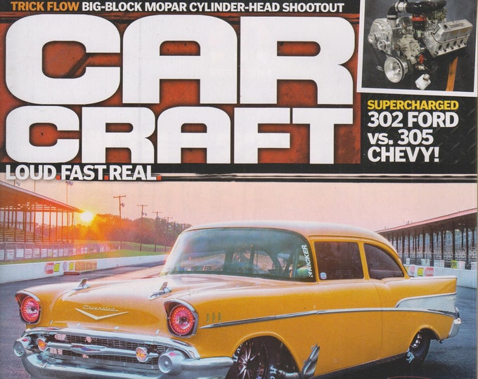 Car Craft January 2018 '57 Chevy 250 MPH 3,500 HP Street Car! (Magazine: Automobile, Autobody)