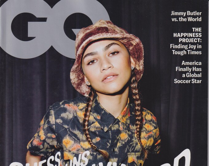 GQ  February 2021 Zendaya. Guess Who Runs Hollywood Now? (Magazine: Men's, General Interest)