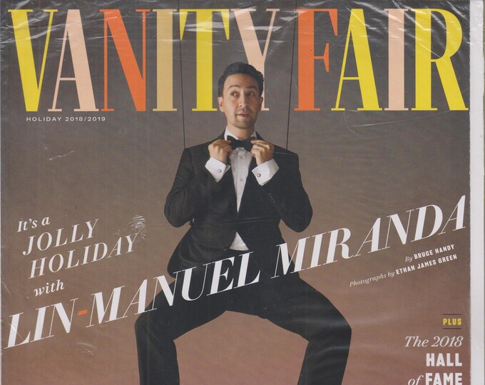 Vanity Fair Holiday 2018/2019 It's A Jolly Holiday with Lin-Manuel Miranda (Magazine Celebrity, Human Interest) 2018