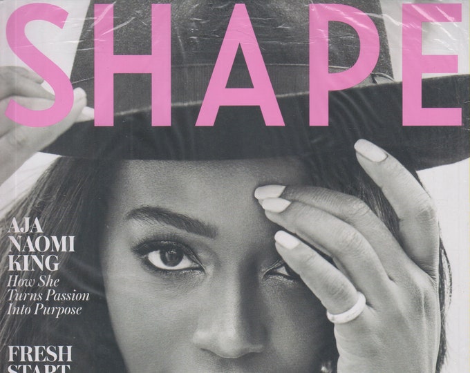 Shape September 2018 Aja Naomi King - How She Turns Passion Into Purpose (Magazine: Heath & Fitness)