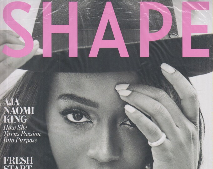Shape September 2018 Aja Naomi King - How She Turns Passion Into Purpose (Magazine: Heath & Fitness)