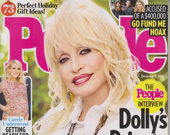 People December 3, 2018 Dolly Parton's Private World (Magazine, Celebrities)