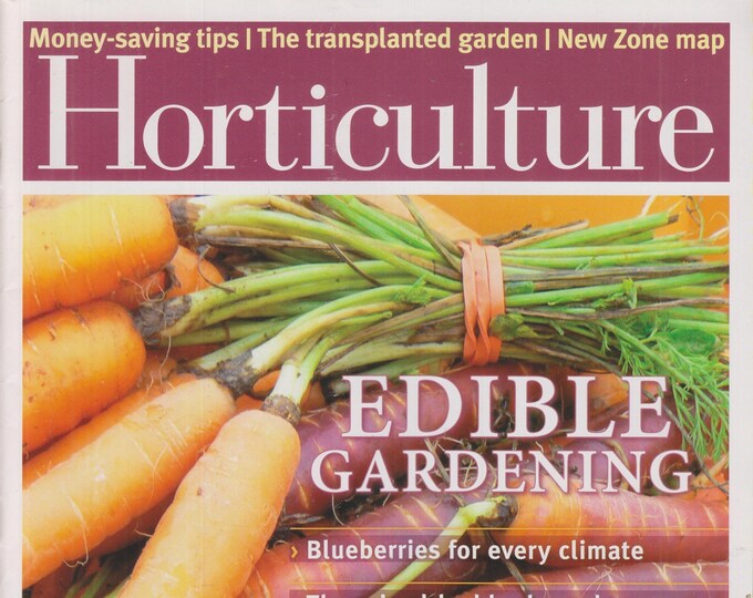 Horticulture May June 2012 Edible Gardening, Blueberries, Herb Garden  (Magazine: Gardening)