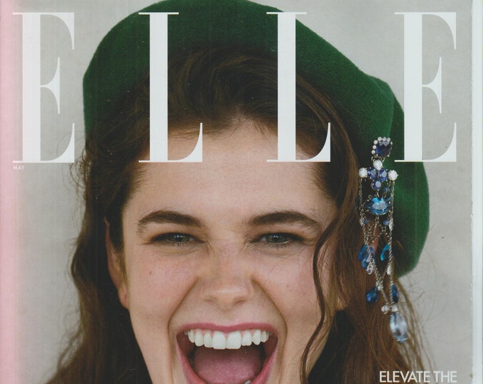 Elle May 2022 New Faces Alison Oliver The Center of the Conversation   (Magazine: Women's, Fashion)