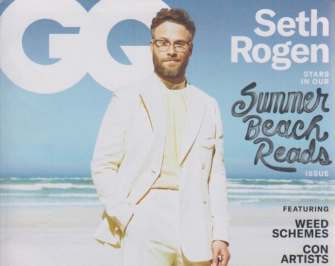 GQ June/July 2019 Seth Rogen Summer Beach Reads  (Magazine: Men's, General Interest)