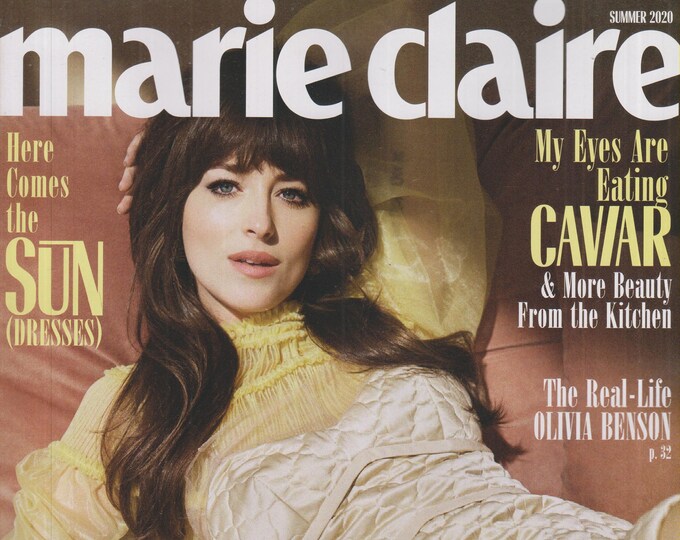 Marie Claire Summer  2020 Dakota Johnson Wants Her Happy Ending  (Magazine, Women's, Fashion)