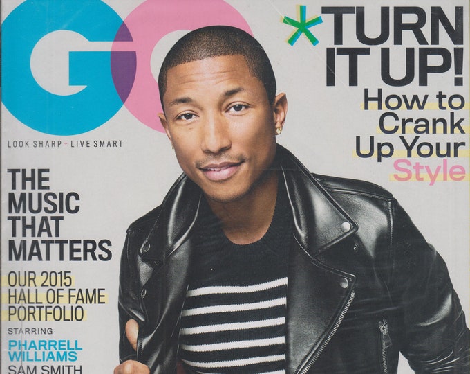 GQ February 2015 The Music that Matters Pharrell WIlliams (Magazine: Men's Interest)