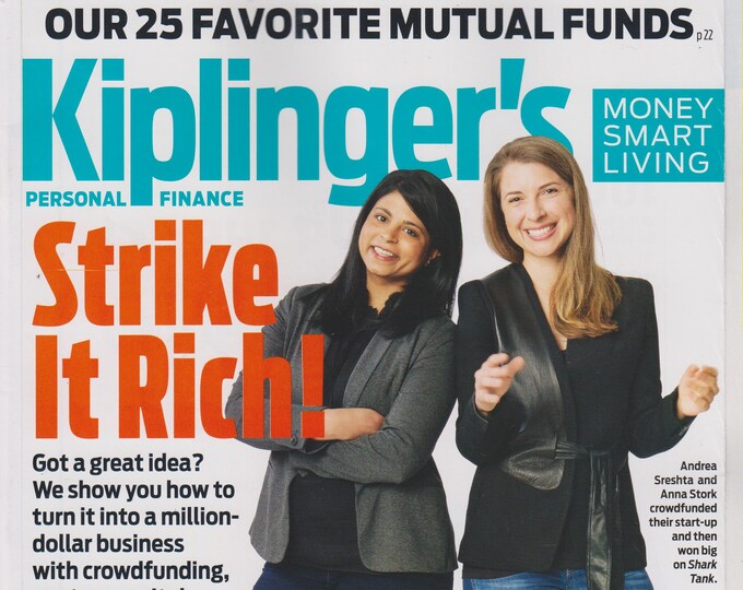 Kiplinger's Personal Finance May 2015 Strike It Rich! Got a Great Idea? (Magazine, Personal Finance)
