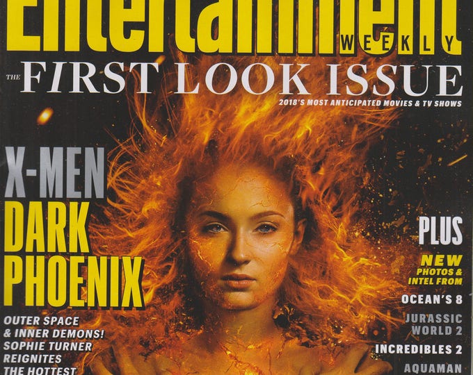 Entertainment Weekly December 15/22, 2017 Sophie Turner X-Man Dark Phoenix
