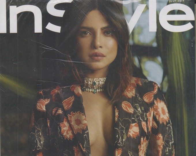 InStyle July 2019 Priyanka Chopra Jonas  (Magazine: Fashion, Lifestyle)