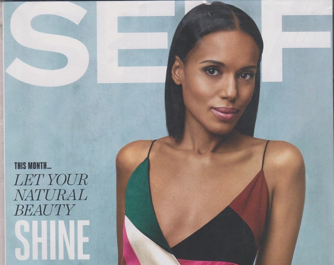 Self September 2015 Kerry Washington Turbo Sculpt  (Magazine Mind, Body, and Spirit)