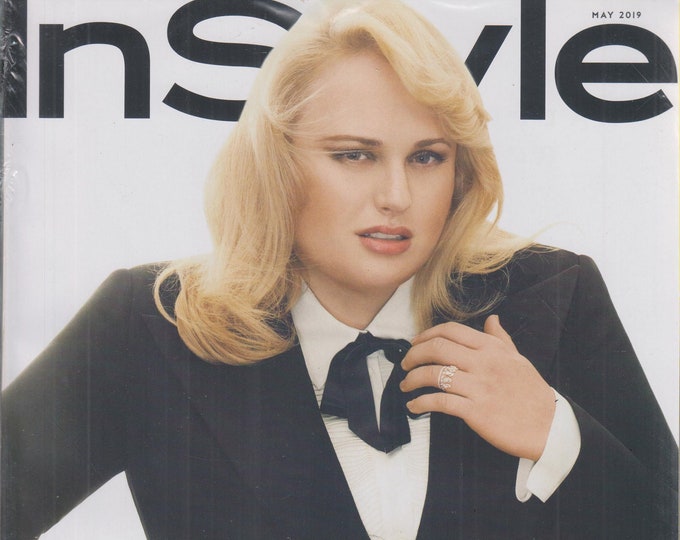 InStyle May 2019 Rebel Wilson  (Magazine: Fashion, Lifestyle)