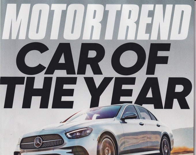 MotorTrend January 2021 Mercedes-Benz Car of the Year (Magazine: Automotive, Cars)