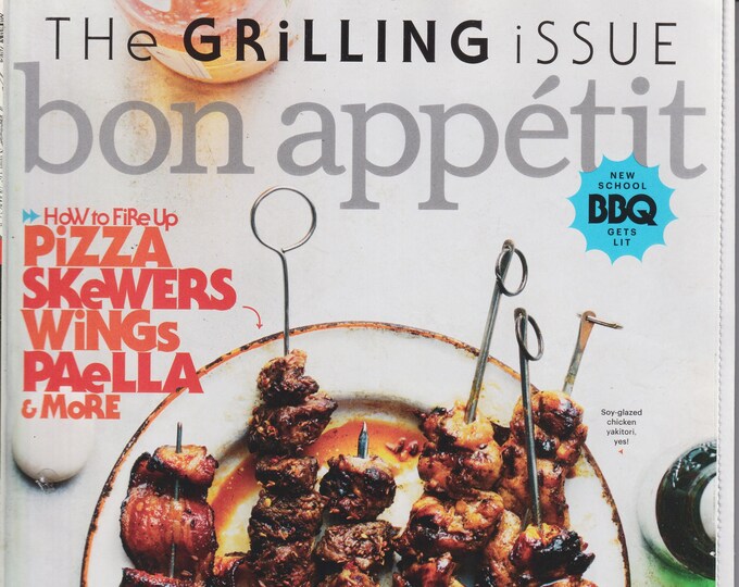 Bon Appetit June 2016 The Grilling Issue (Magazine: Cooking, Recipes)