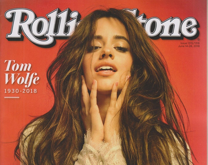 Rolling Stone June 14-28, 2018 Camila Cabello - Heartache, Struggle, and a Billion Streams (Magazine: Music, Commentary)