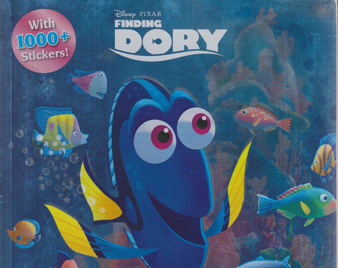 Disney Pixar Finding Dory There's Always a Way (Coloring Book with 1000+ Stickers)