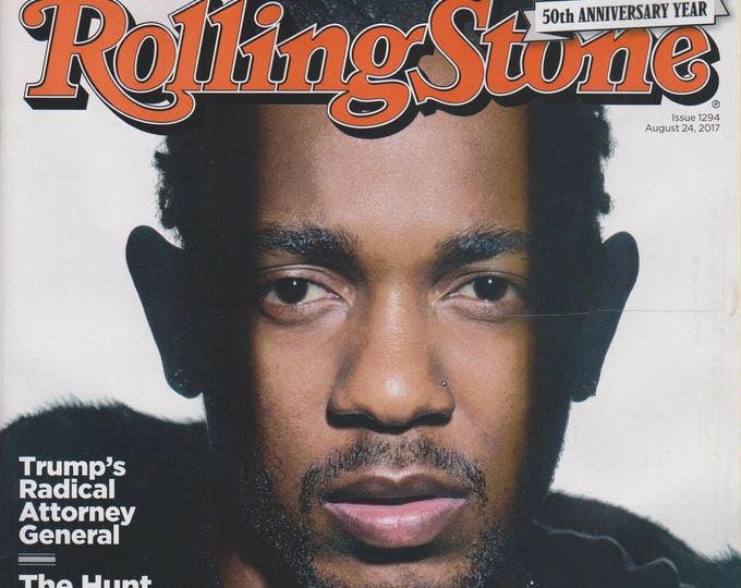 Rolling Stone August 24, 2017 Kendrick Lamar  the Greatest Rapper Alive (Magazine: Music, Commentary)