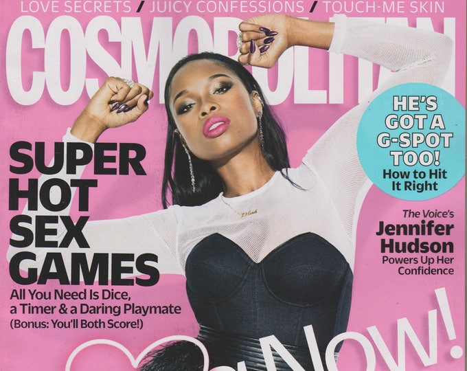 Cosmopolitan November 2017 Jennifer Hudson Powers Up Her Confidence; Dating Now Issue (Magazine: Lifestyle)