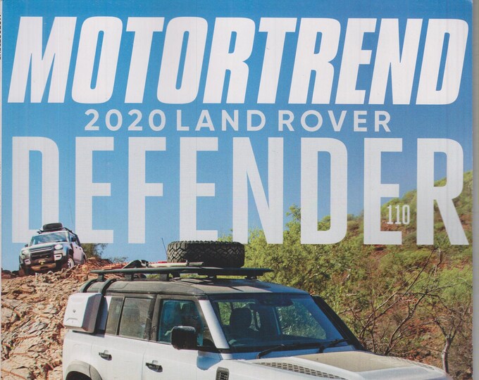 MotorTrend June 2020 Land Rover Defender 110, Starter SUV, Classic Porsches (Magazine: Automotive, Cars)