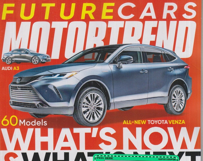 MotorTrend July 2020 Future Cars 60 Models Mustang Mach-E, Porsche 911, Mazda 6(Magazine: Automotive, Cars)
