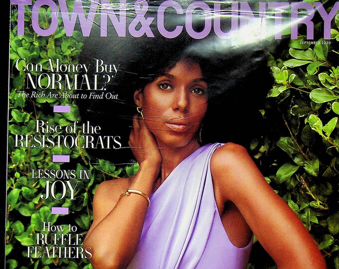 Town & Country September 2020 Kerry Washington Wants You To Know the Truth (Magazine: General Interest)