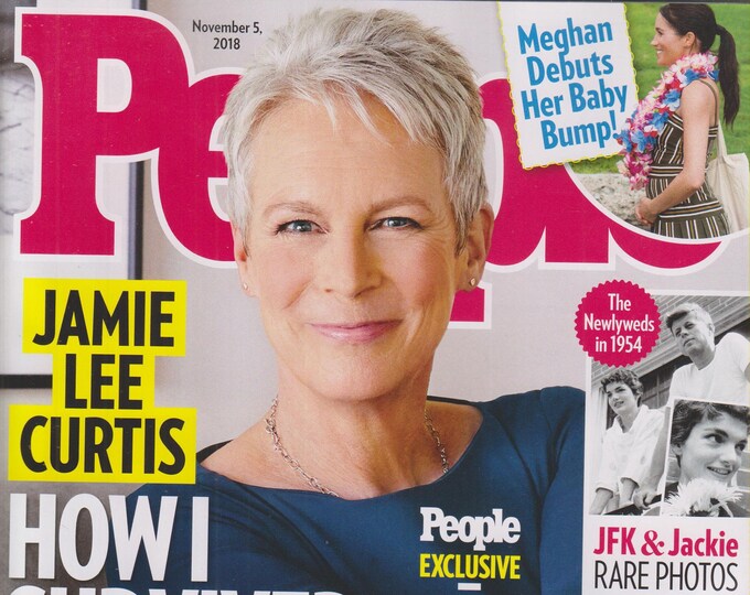 People November 5, 2018 Jamie Lee Curtis - How I Survived Opioid Addiction