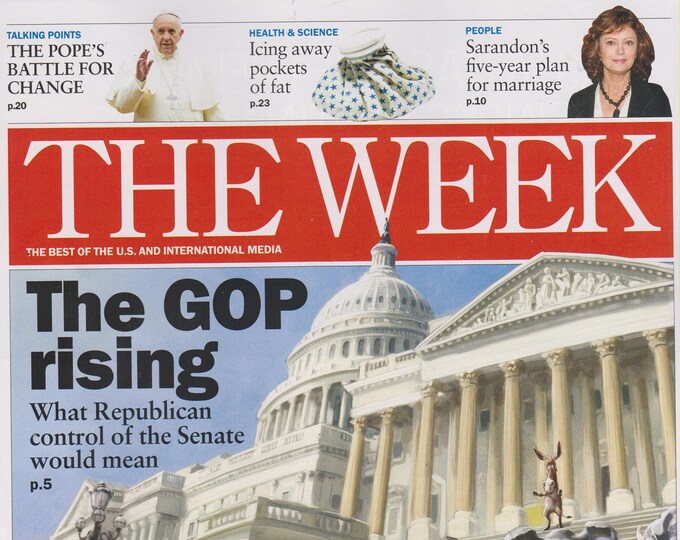 The Week October 31, 2014 The GOP Rising, The Pope's Battle for Change (Magazine: News, Current Events)