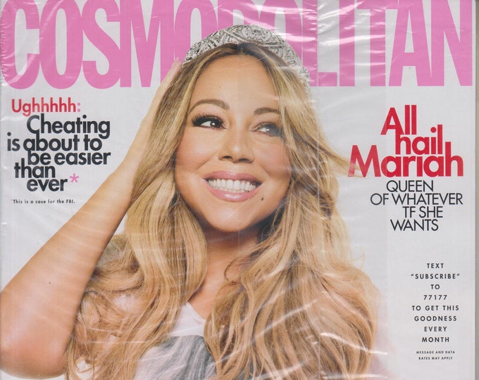 Cosmopolitan August 2019 All Hail Mariah Carey (Magazine: Women's)