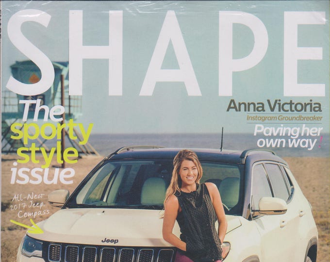 Shape September 2017 Anna Victoria Paving Her Own Way  (Magazine: Health & Fitness)