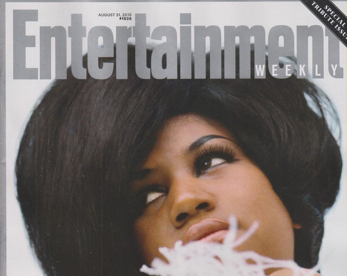 Entertainment Weekly  August 31, 2018 Aretha Franklin Special Tribute Issue