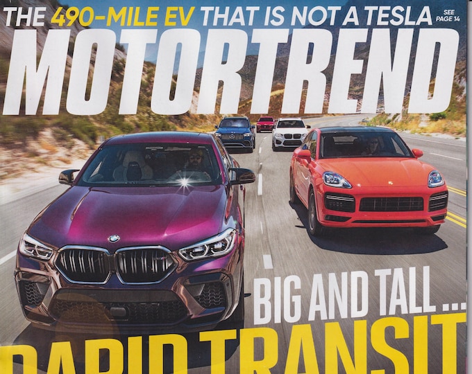 MotorTrend November 2020 Rapid Transit  - Ram's Raptor, Suburban, Lexus, Lincoln (Magazine: Automotive, Cars)