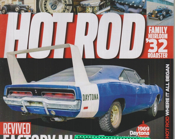 Hot Rod July 2020 Revived  1969 Dodge Daytona  1967 Yenko Camaro (Magazine: Cars, Automotive)