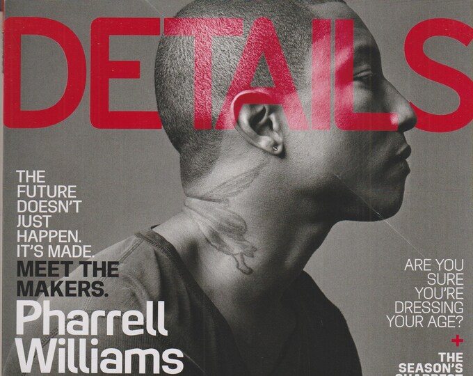 Details October 2013 Pharrell Williams and 33 Other Visionaries  (Magazine: Men's, General Interest)
