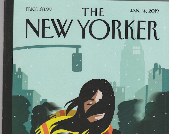 The New Yorker January 14,  2019 A New Leaf, Marijuana, Greek, Art Thief (Magazine: General Interest)