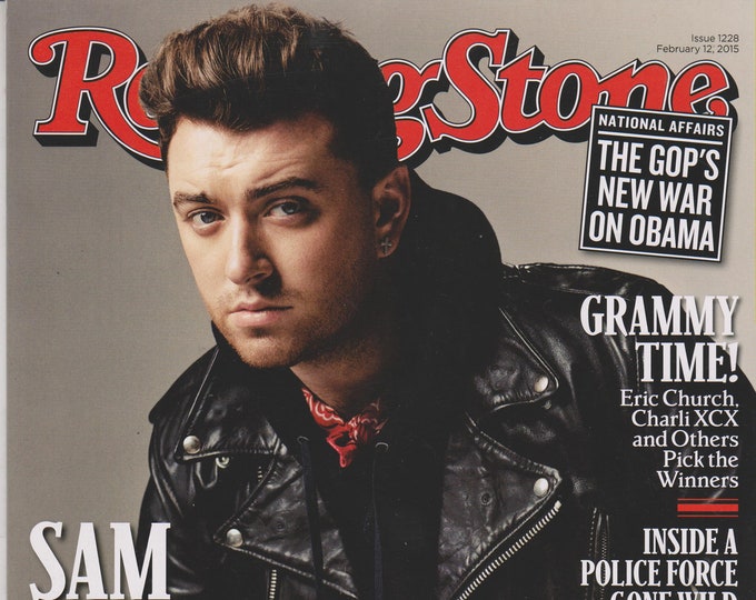 Rolling Stone February 12, 2018 Sam Smith The Lonely Boy Inside the Big Voice (Magazine: Music, Commentary)