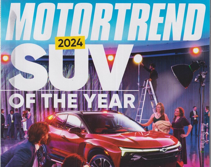 MotorTrend January 2024 SUV of the Year (Magazine: Automotive, Cars)