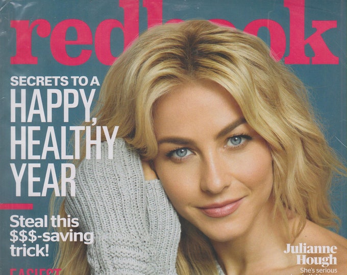 Redbook February 2018 Julianne Hough - Secrets to a Happy, Healthy Year