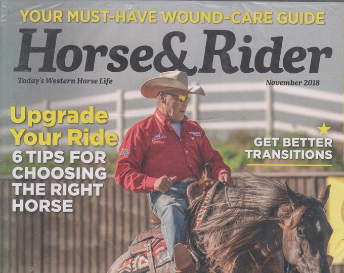 Horse & Rider November 2018 Upgrade Your Ride - 6 Tips for Choosing the Right Horse