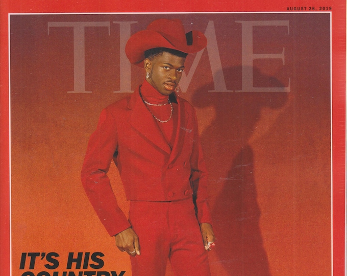 Time August 26, 2019 The Wild Ride of Lil Nas X - It's His Country   (Magazine: Current Events, Nonfiction)