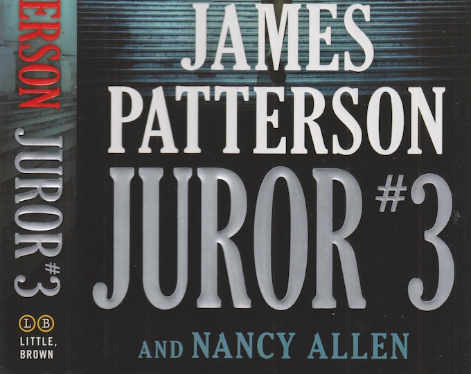 Juror #3 by James Patterson and Nancy Allen (Hardcover: Fiction, Drama) First Edition September 2018