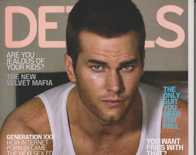 Details September 2009 Tom Brady on Fatherhood, Football, and Marriage  (Magazine: Men's, General Interest)