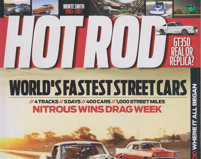 Hot Rod February 2018 World's Fastest Street Cars (Magazine: Automotive, Cars)