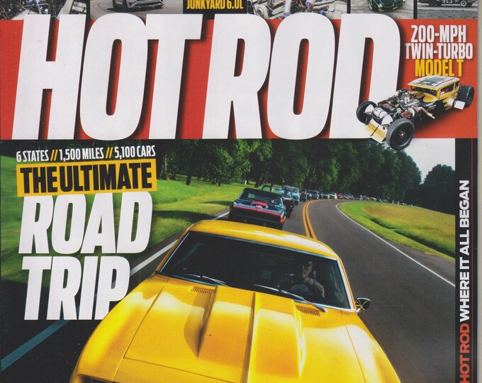 Hot Rod November 2018 The Ultimate Road Trip - 6 States//1,500 Miles//5,100 Cars (Magazines: Cars)