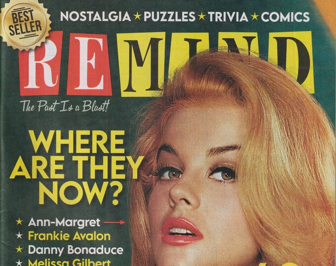 ReMIND 2021  Where Are They Now? 40 Of Your Favorite Stars (Magazine: Nostalgia, Puzzles, Celebrities)