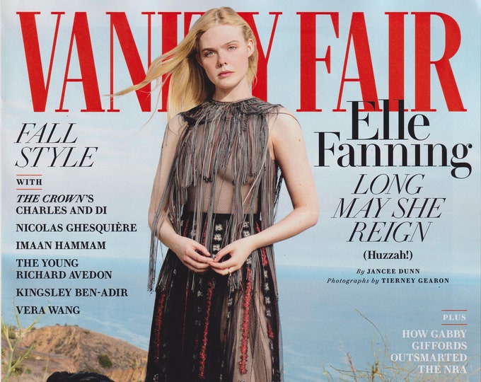 Vanity Fair October 2020 Elle Fanning Long May She Reign (Magazine: General Interest)