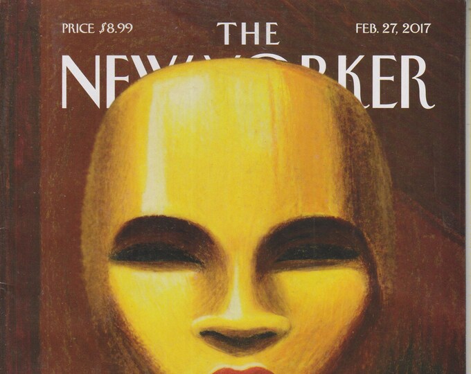 The New Yorker February 27, 2017 Cover - #OscarsNotSoWhite ; Michael Flynn; Alexei Jawlensky; Mummies; (Magazine: General Interest)