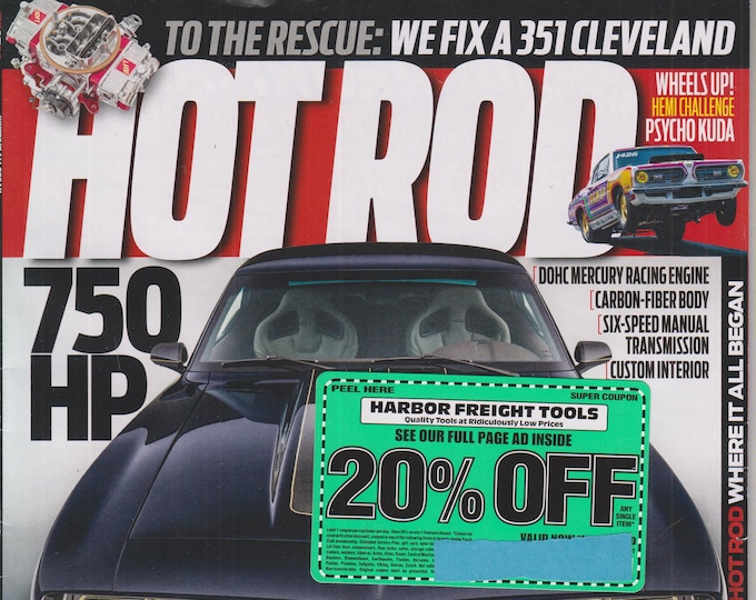 Hot Rod May 2020 750 HP 1969 Camaro Show Stopper   (Magazine: Cars, Automotive)