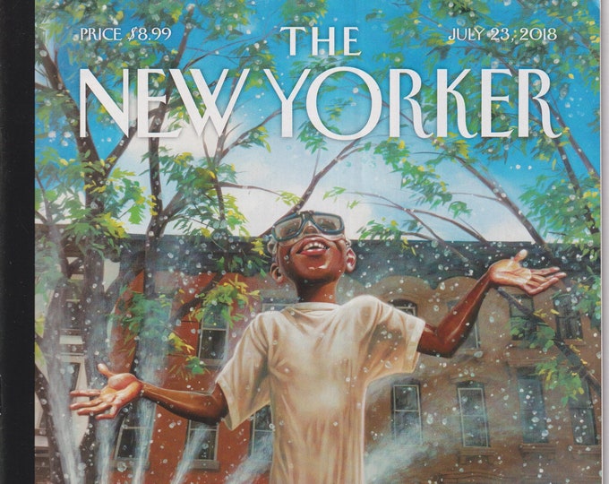 The New Yorker July 23, 2018 Summertime City Cover, Alexandria Ocasio-Cortez, What Women Want (Magazine, General Interest)